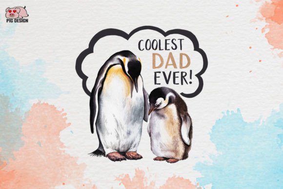 Coolest Dad Ever Clipart: Premium PNG Graphics for Designers