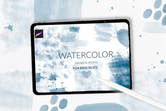 Elevate Your Digital Art with Authentic Watercolor Strokes for Procreate