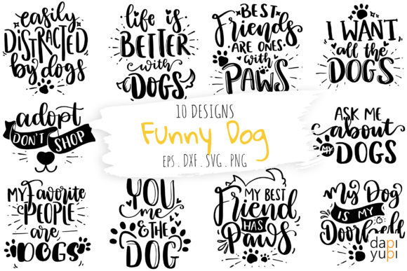 Funny Dog Quotes Bundle: Elevate Your Creative Projects