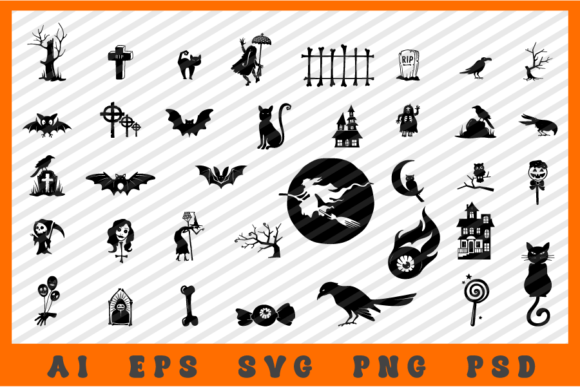 Halloween Silhouette Bundle: Elevate Your Seasonal Designs