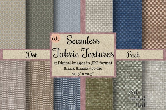 Seamless Fabric Textures - Dot Pack 6K: Elevate Your Design Projects
