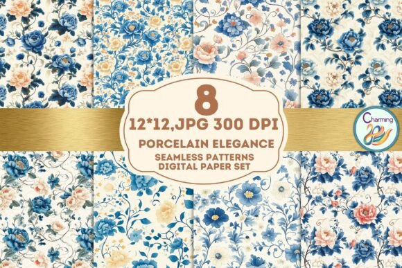 Seamless Paper: Porcelain Elegance for Modern Design