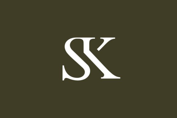SK Logo with Classic Modern Style: Elevate Your Visual Identity