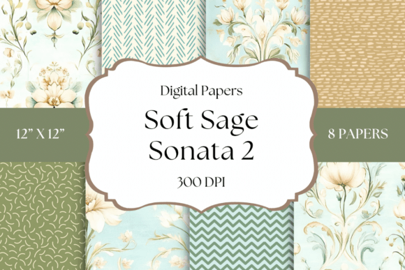 Soft Sage Sonata 2: Elevating Design with Botanical Grace