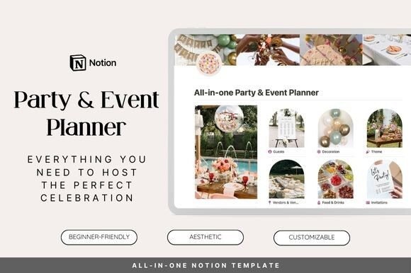 Streamline Your Next Event with a Notion Party Planner