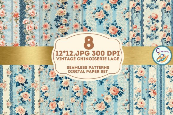 Vintage Chinoiserie Lace: Elevate Your Design Aesthetic